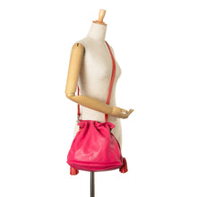 LOEWE | Pre-Owned Nappa Flamenco Tassel 30 | Pink
