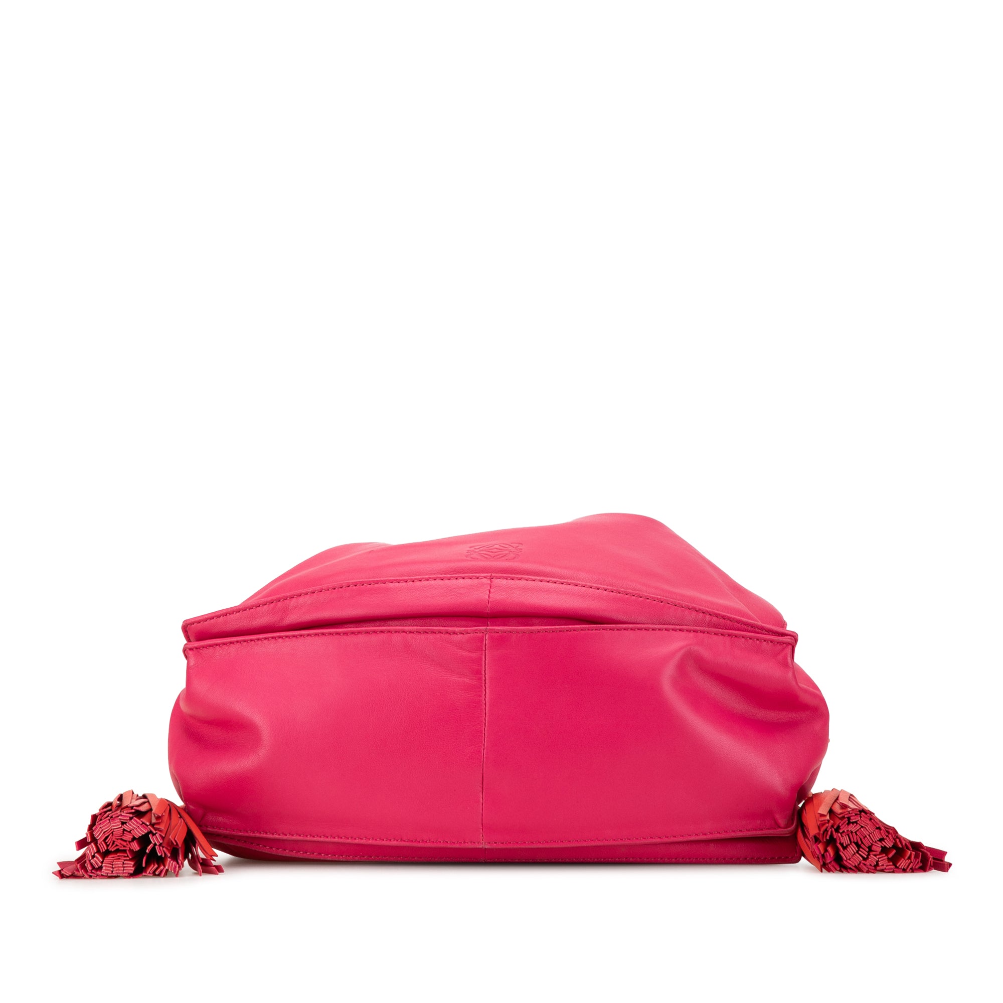 LOEWE | Pre-Owned Nappa Flamenco Tassel 30 | Pink
