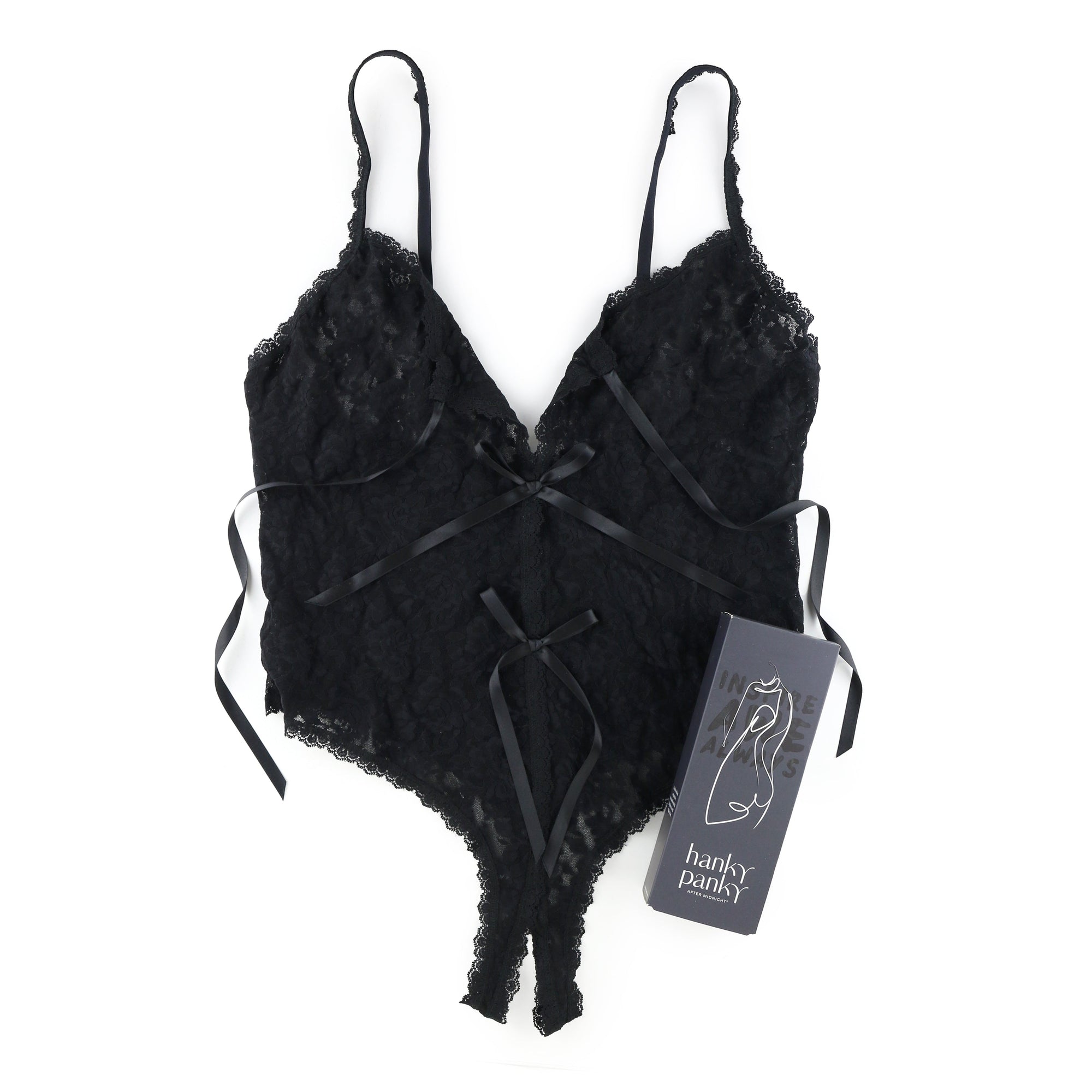 Plus Size &Oh Birthday Suit Teddy | Black