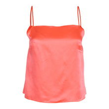 Neon Coral Square Neck Cami | Neon Coral