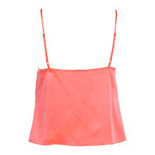 Neon Coral Square Neck Cami | Neon Coral
