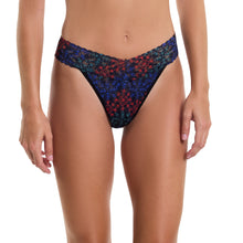 Signature Lace Original Rise Thong & Saxx Boxer Brief | Snow Flake Chevron (Black)