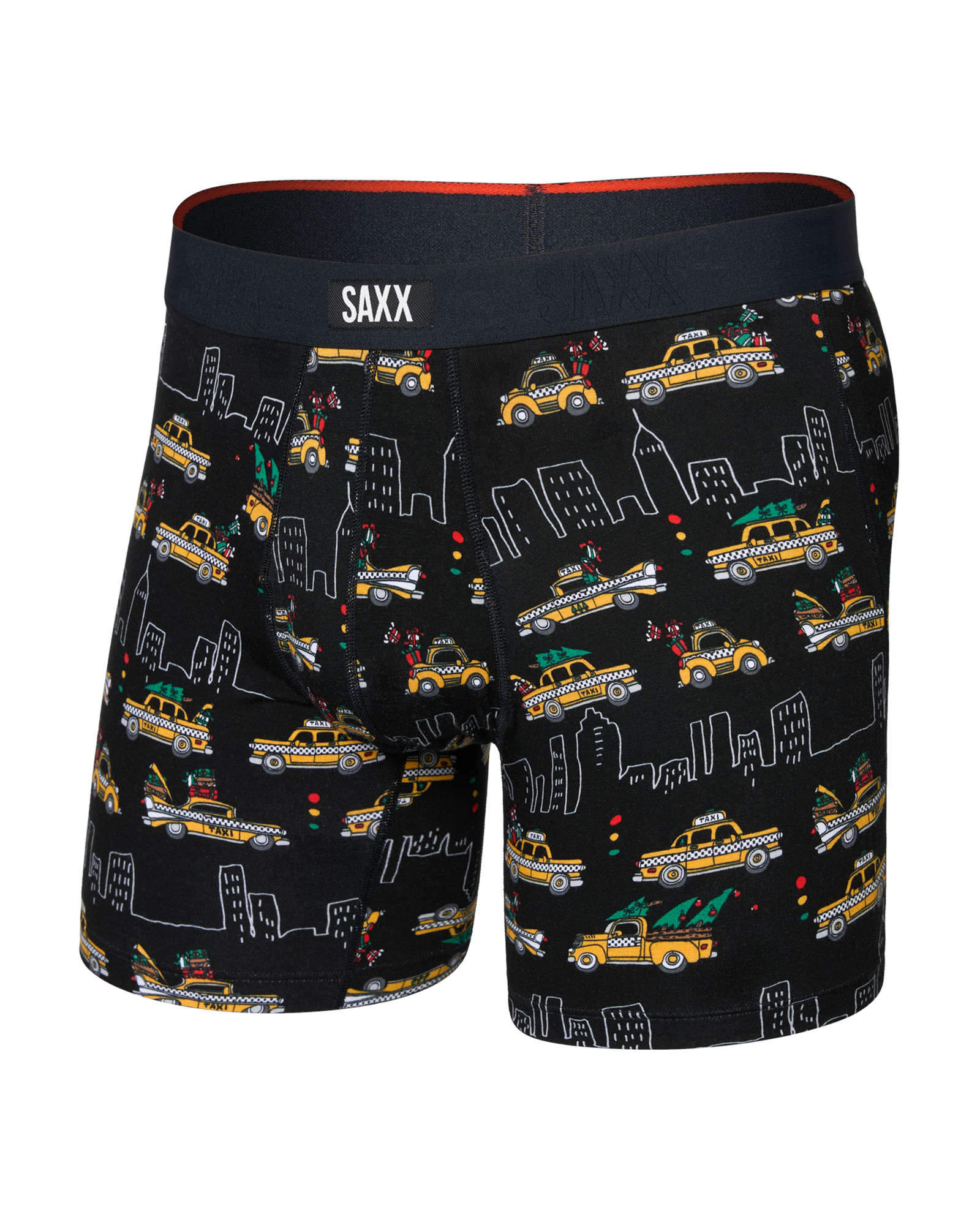 Sinature Lace Low Rise Thong & Saxx Boxer Brief | Hail The Holidays | Black