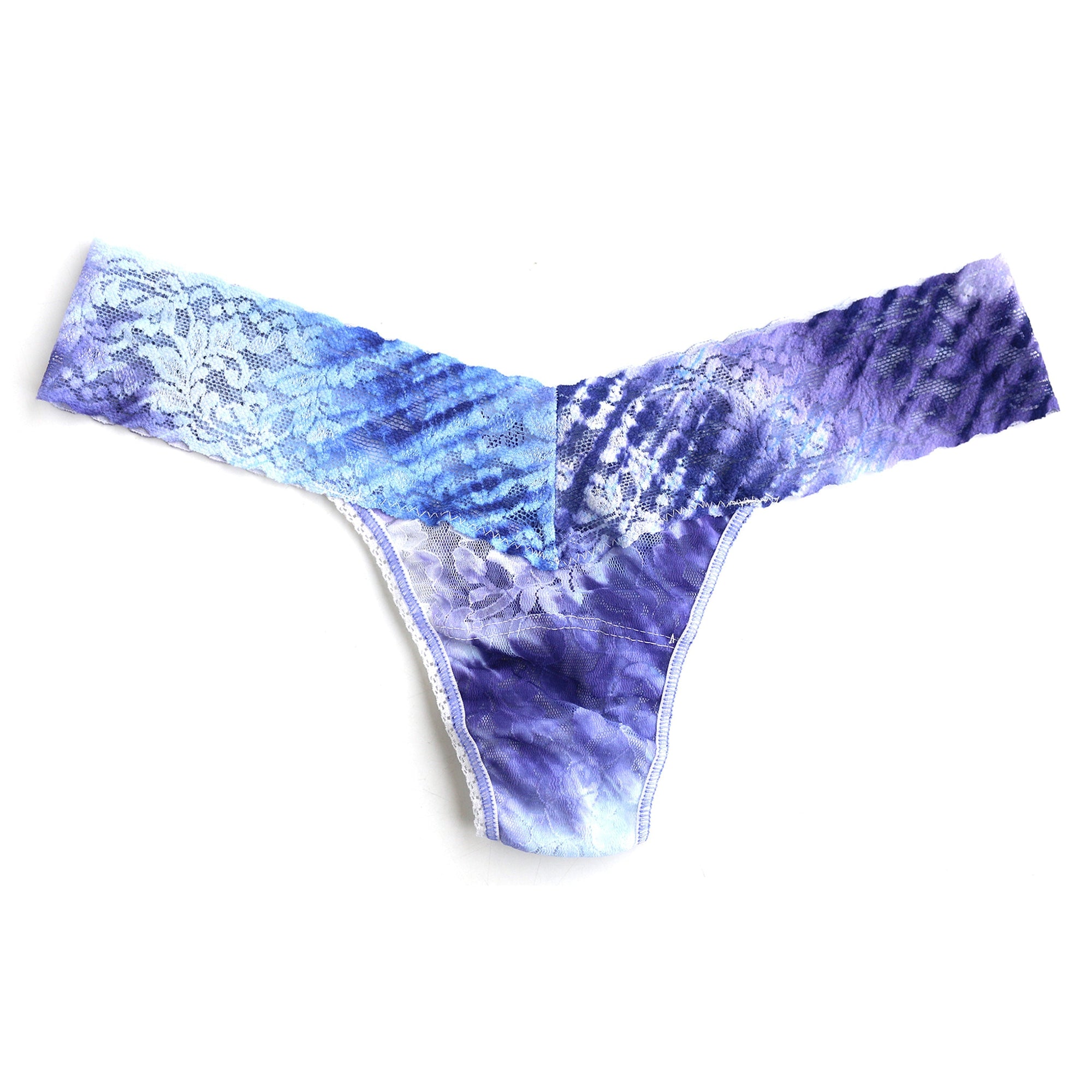 Sig Lace Low Rise Thong | Riptide