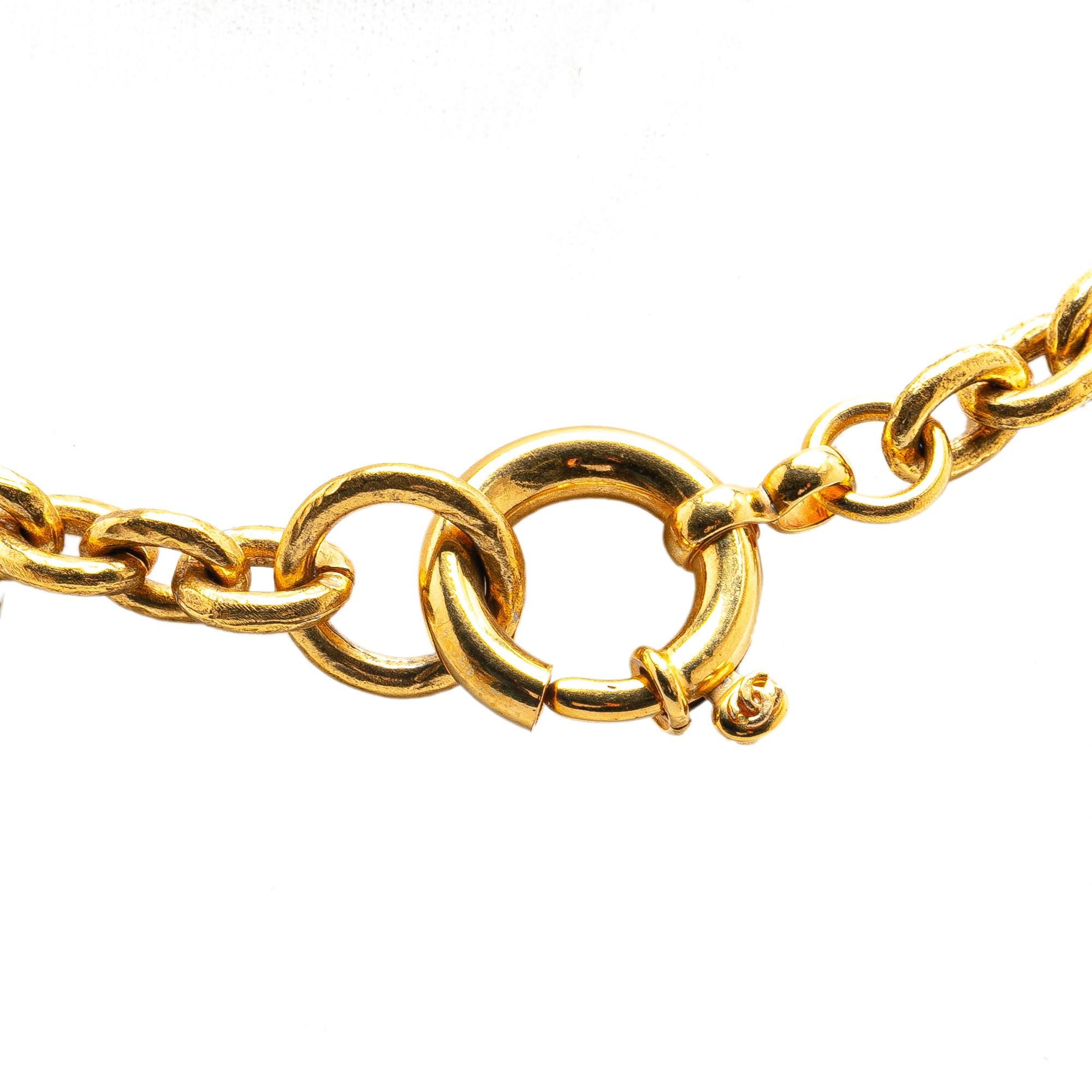 Chanel | Pre-Owned Gold Plated Vintage Chain Necklace | Gold