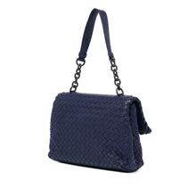 Bottega Veneta | Pre-Owned Small Intrecciato Olimpia | Blue