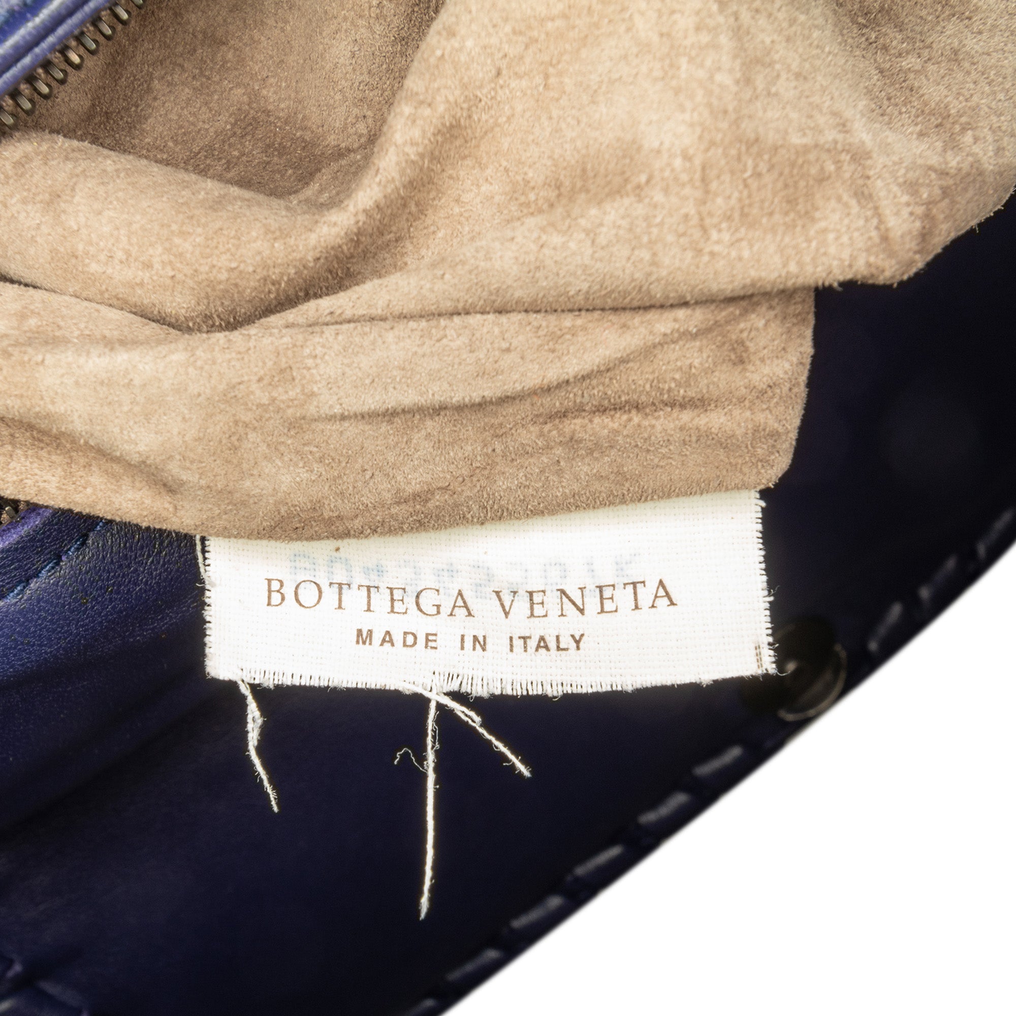 Bottega Veneta | Pre-Owned Small Intrecciato Olimpia | Blue