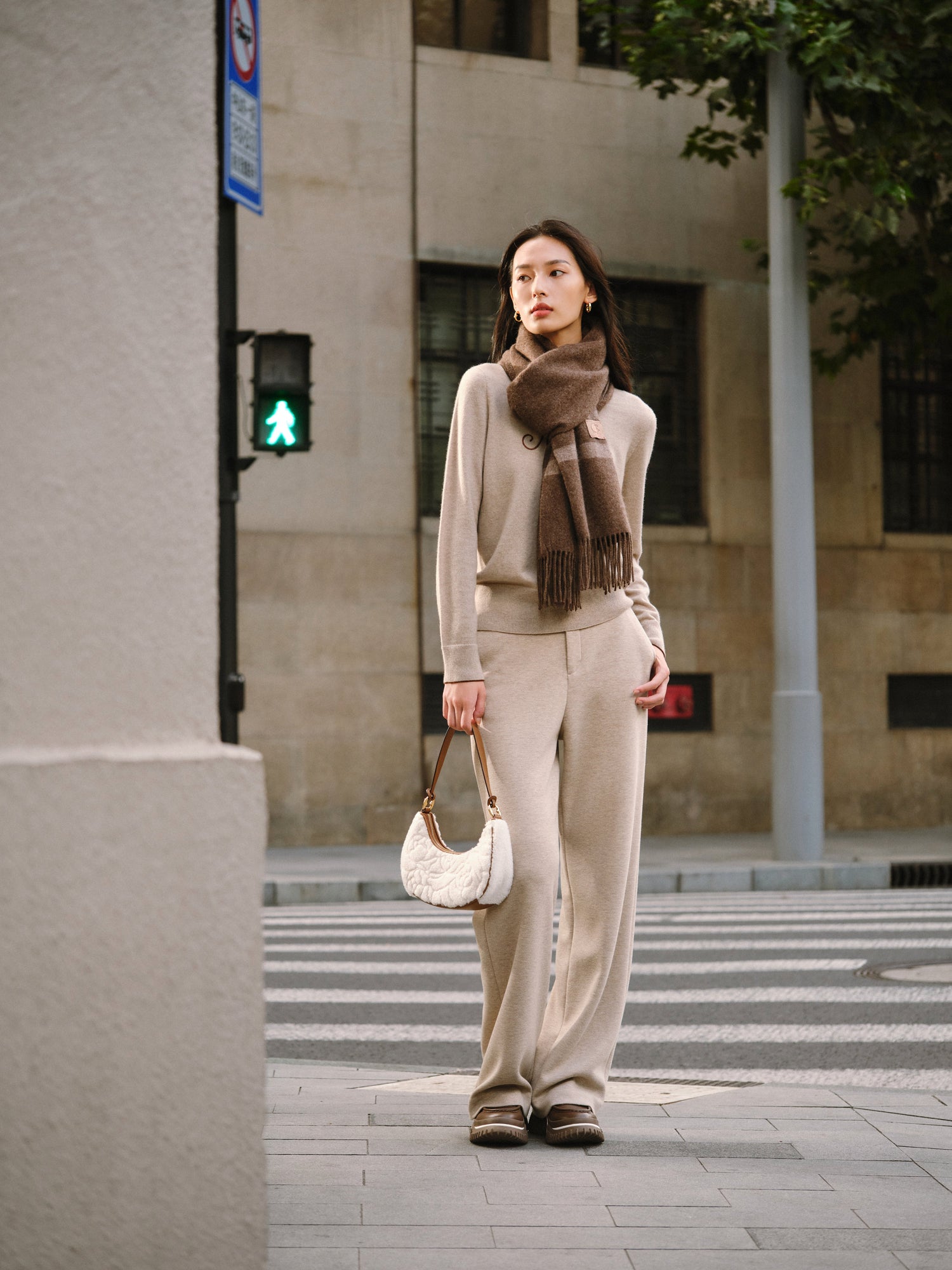 Scarf | Brown