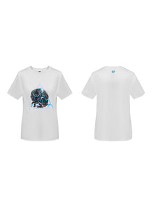 Silver Lion T-Shirt | White