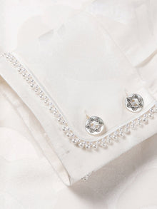 Satin Shirt | White