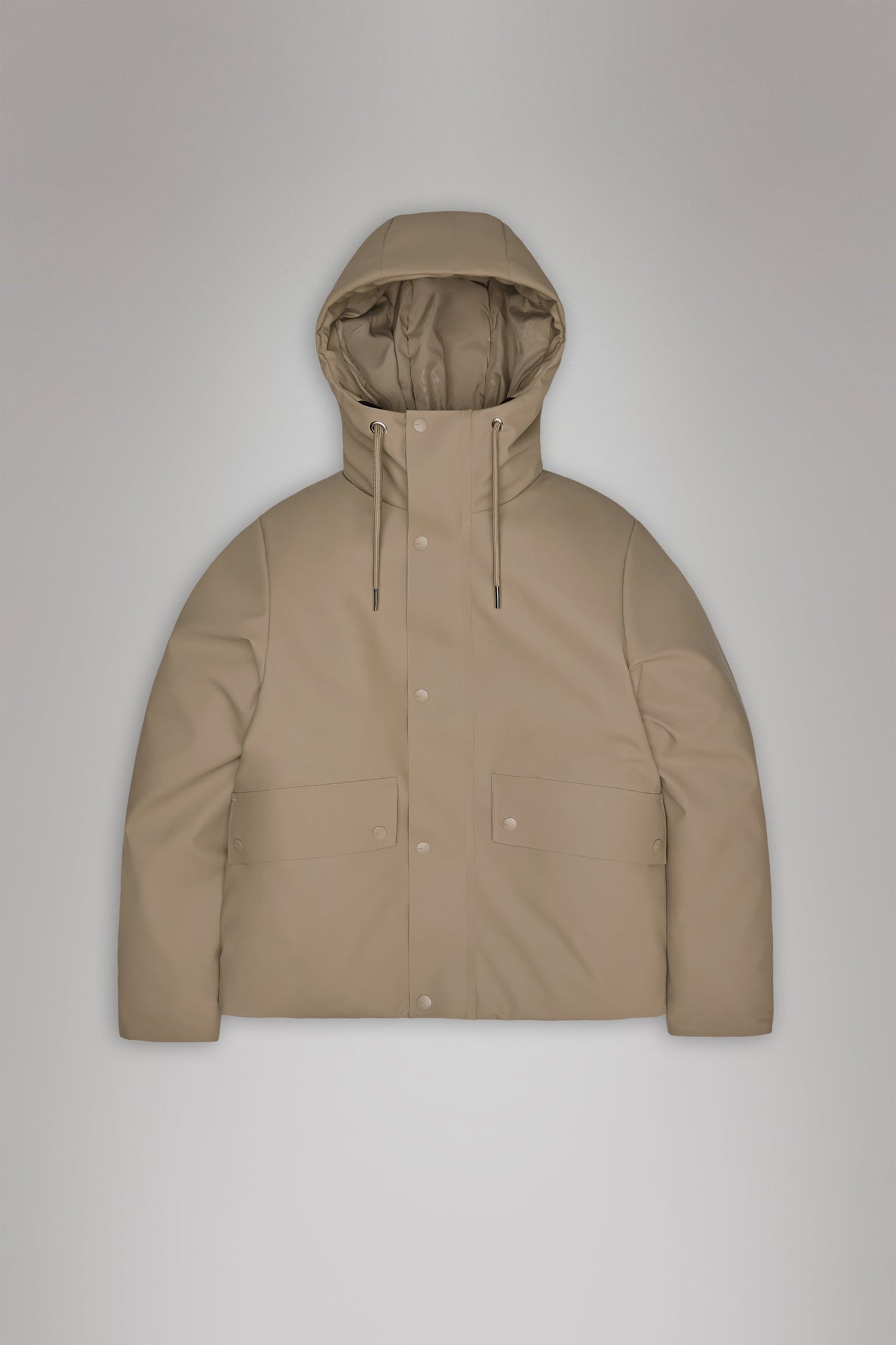 RAINS Nome Short W Parka Beige Jacket