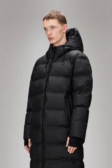 Rains Alta Longer Puffer Jacket Black Jacket