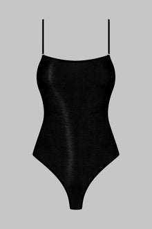 Thong Body Straps - La Femme Amazone | Black