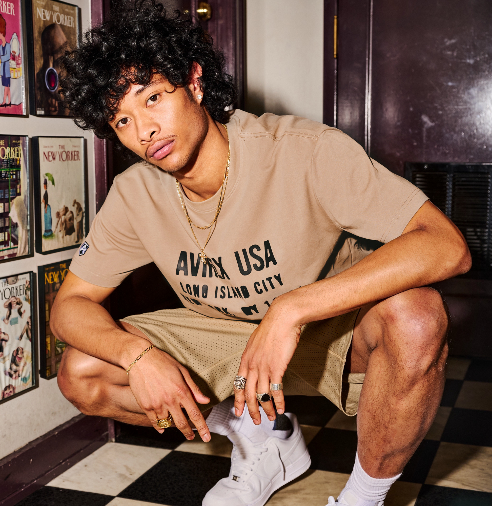 Aviator Mesh Short | Mink