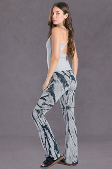 Women | D-Ring Keyhole Racerback Tank | Heather Gray