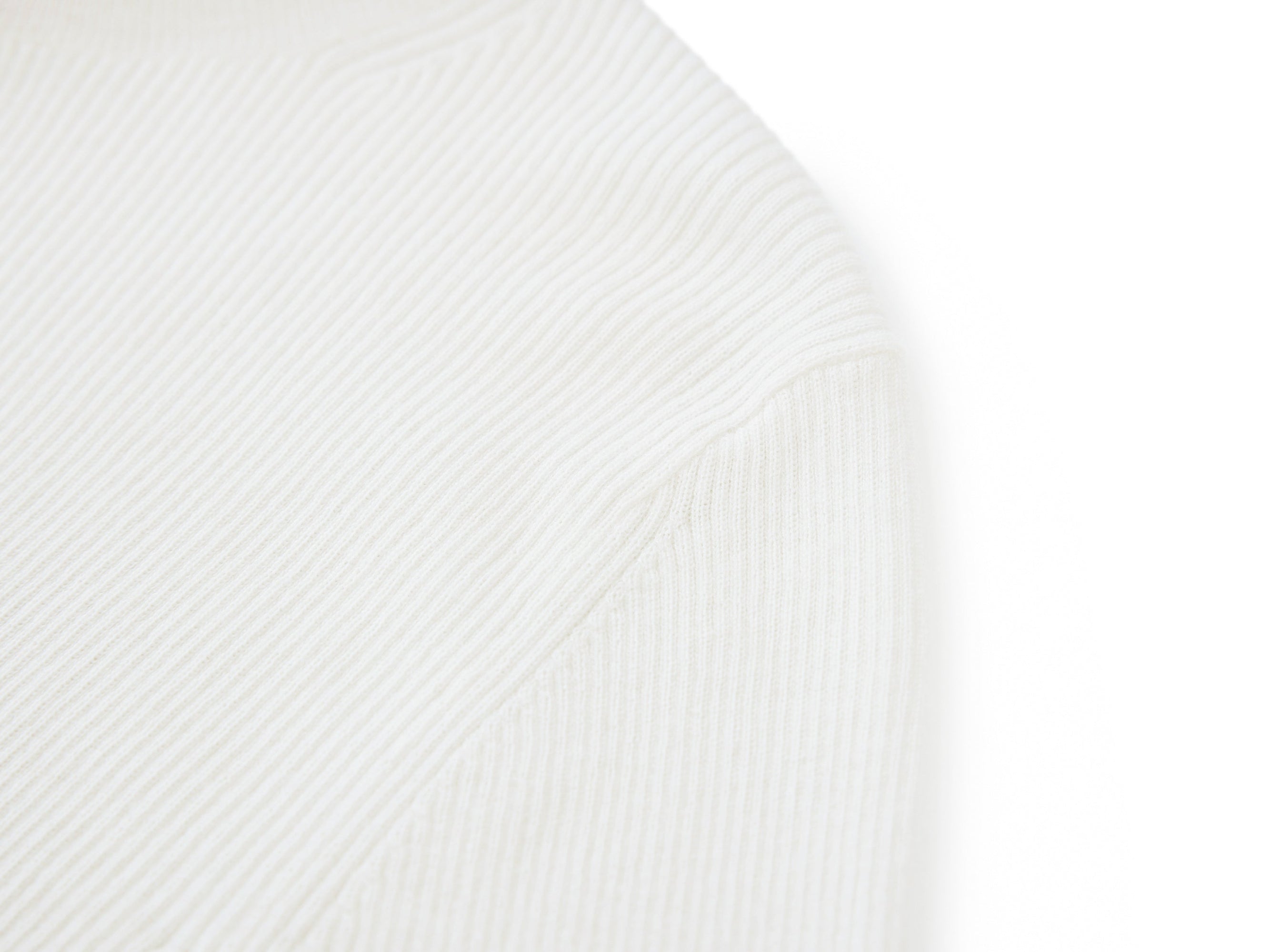 Cashmere Seamless Base Layer Top | White