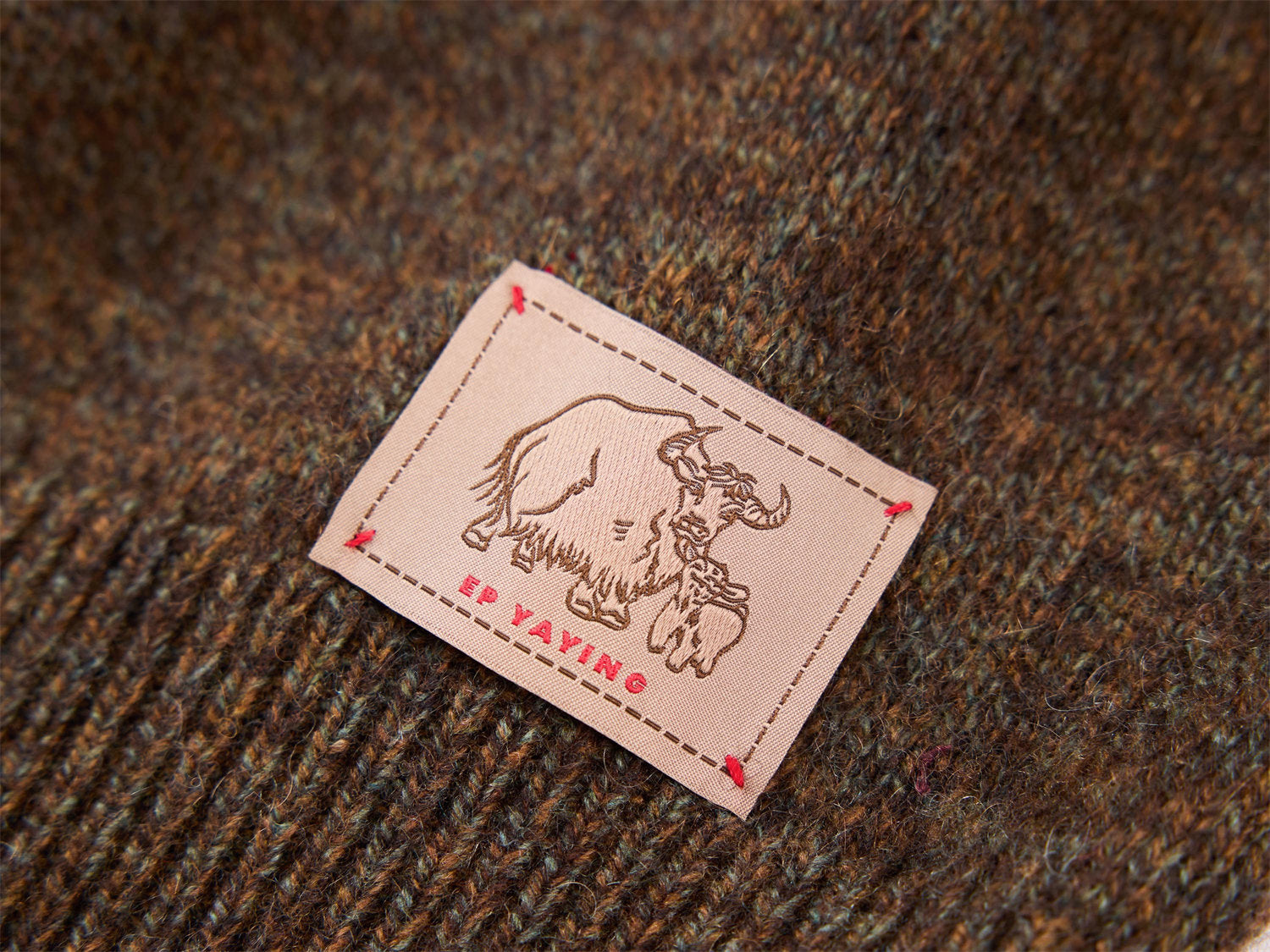 Zippered Sweater Jacket | Brown