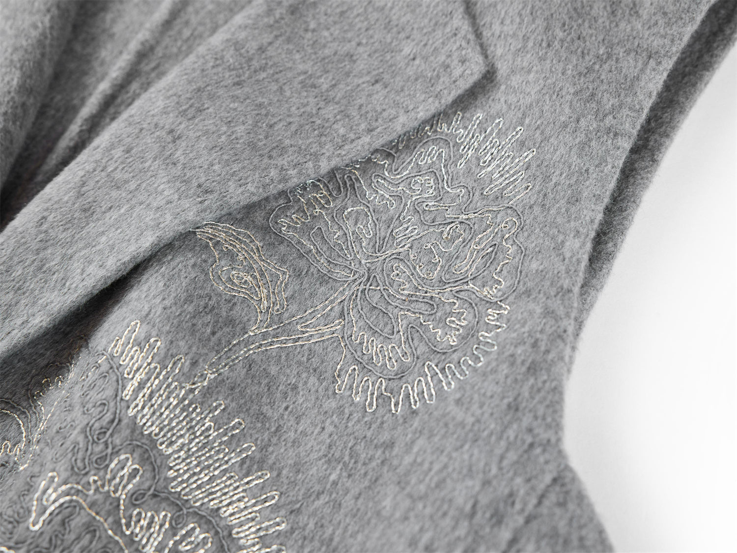 Suit Collar Lightweight Vest | Grey