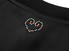 Triacetate Straight-Shoulder T-Shirt | Black