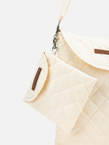 Single-Shoulder Laptop Bag | Ivory