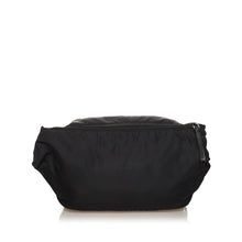 Prada | Pre-Owned Tessuto Camouflage Belt Bag | Black