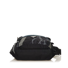 Prada | Pre-Owned Tessuto Camouflage Belt Bag | Black