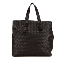 Bottega Veneta | Pre-Owned Nappa Intrecciato Belted Tote | Brown