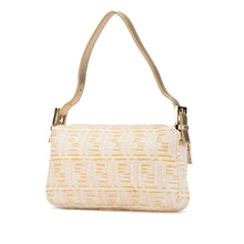 Fendi | Pre-Owned Zucca Metallic Lurex Baguette | Gold