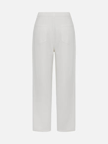 Tencel Cotton Denim Jeans | White