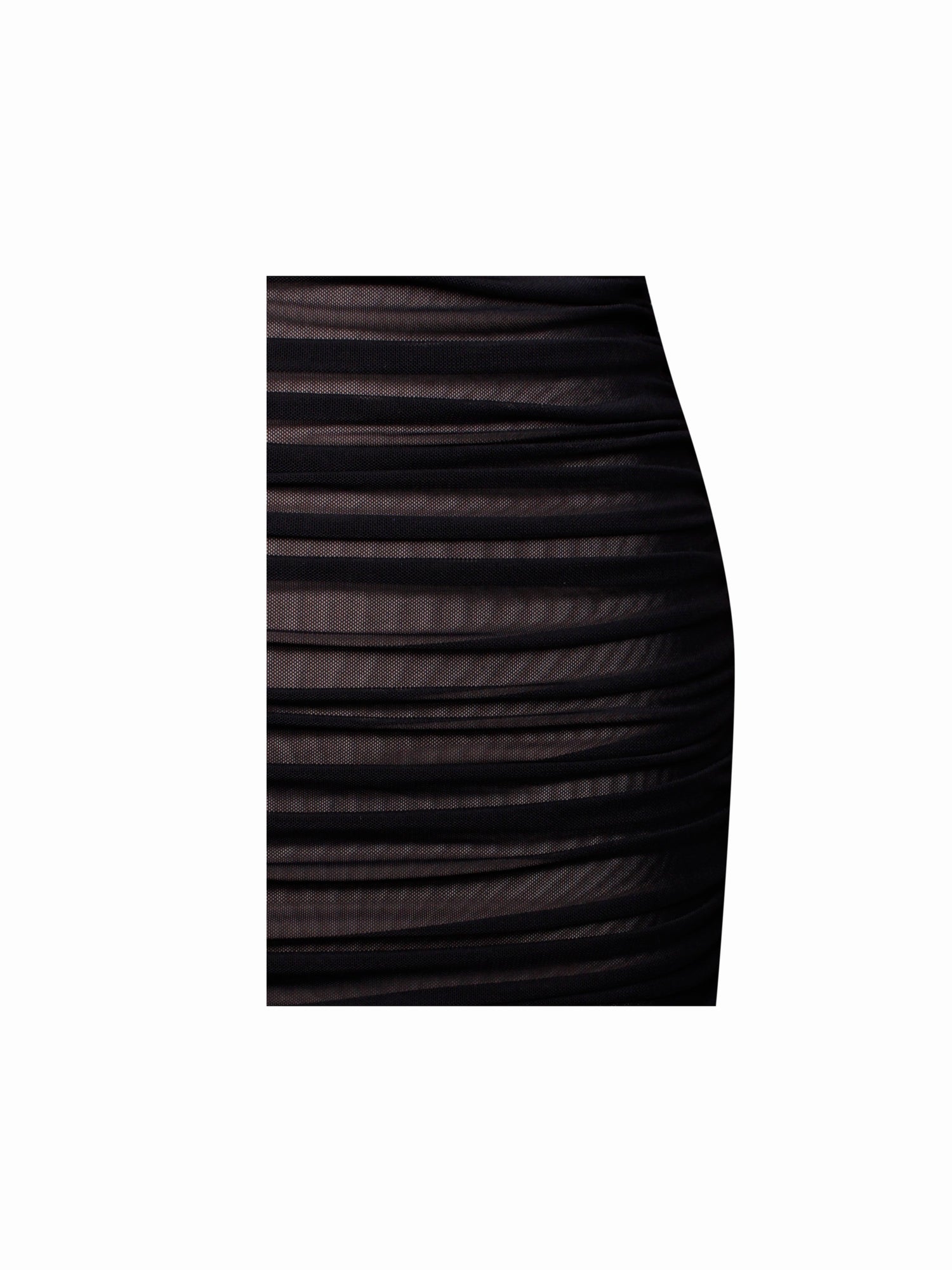 Quenby Off Shoulder Mesh Maxi Dress | Black