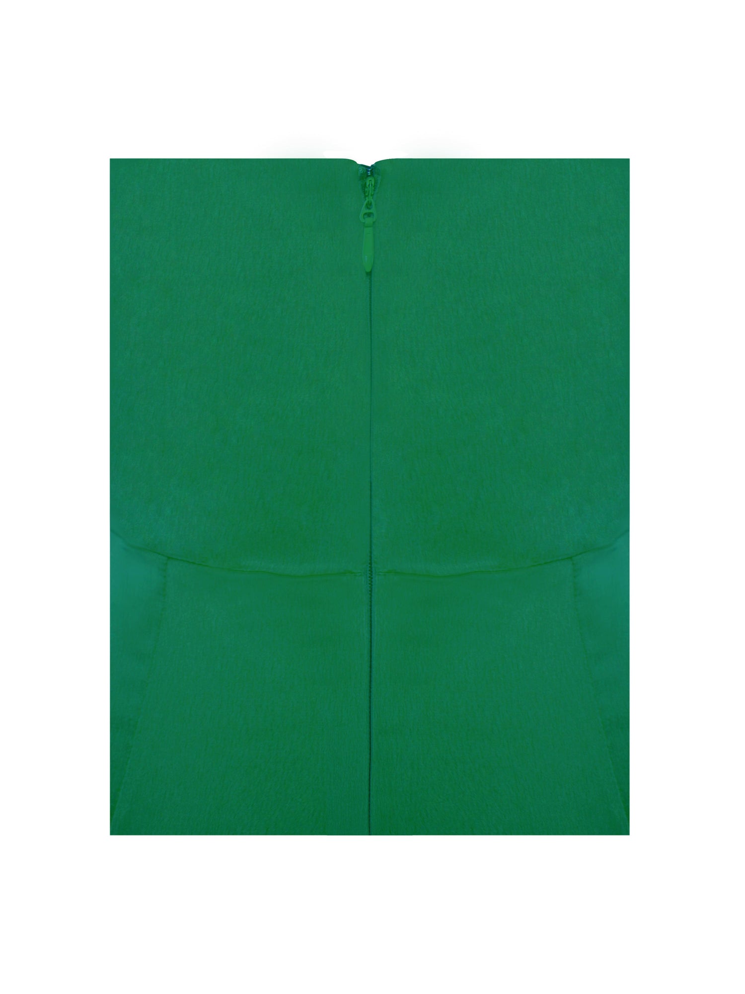 Perrin Feather Dress High Slit Gown | Emerald Green
