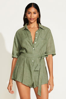 Playa Romper | Agave EcoLinen