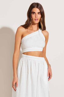 Reina Dress | White Ecolinen