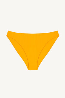Cali High Leg Full Bottom | Sunflower Pucker Rib