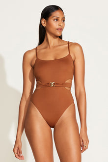 Luxe Link Belted One Piece | Bronze ReLux