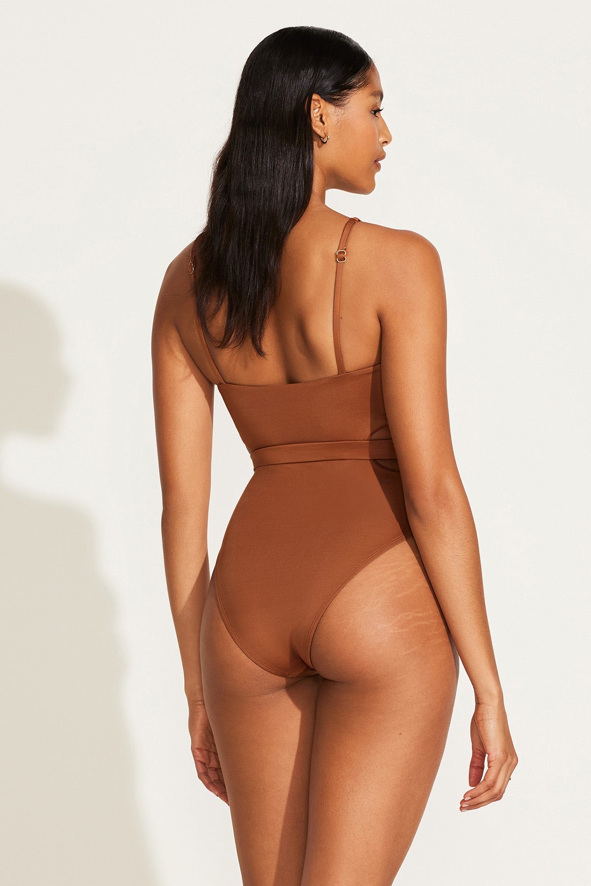 Luxe Link Belted One Piece | Bronze ReLux