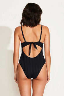 Rossi Underwire One Piece | Black SuperRib