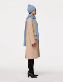 Another Tomorrow Cashmere Scarf in Cornflower – Cashmere