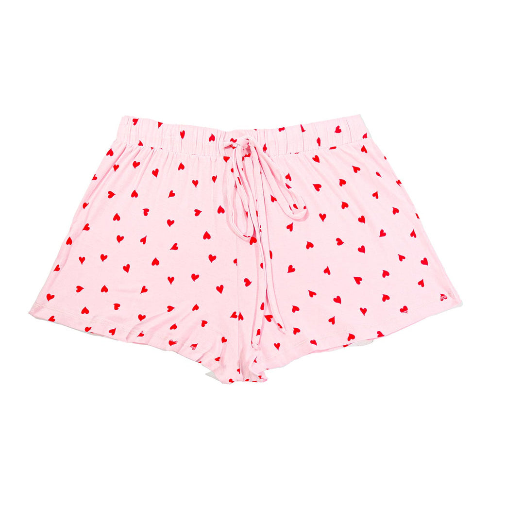 Unwind Drawstring Short | So In Love (Pink)
