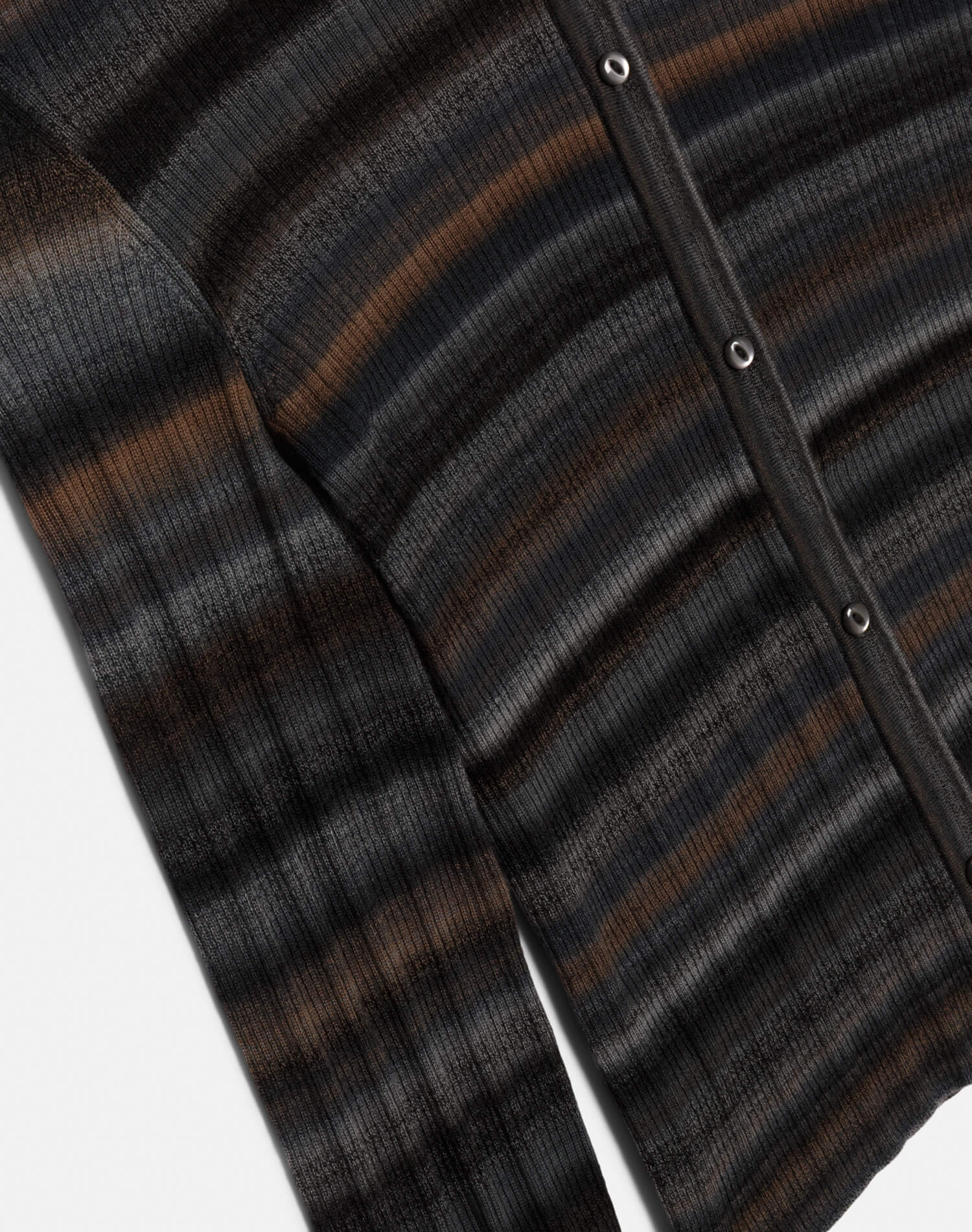 Womens | Ribbed Polo Cardi | Black Combo