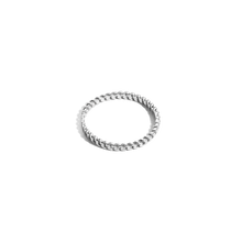 Skinny Love Me Knot Ring Vermeil White Gold 14K White Gold 18K White Gold