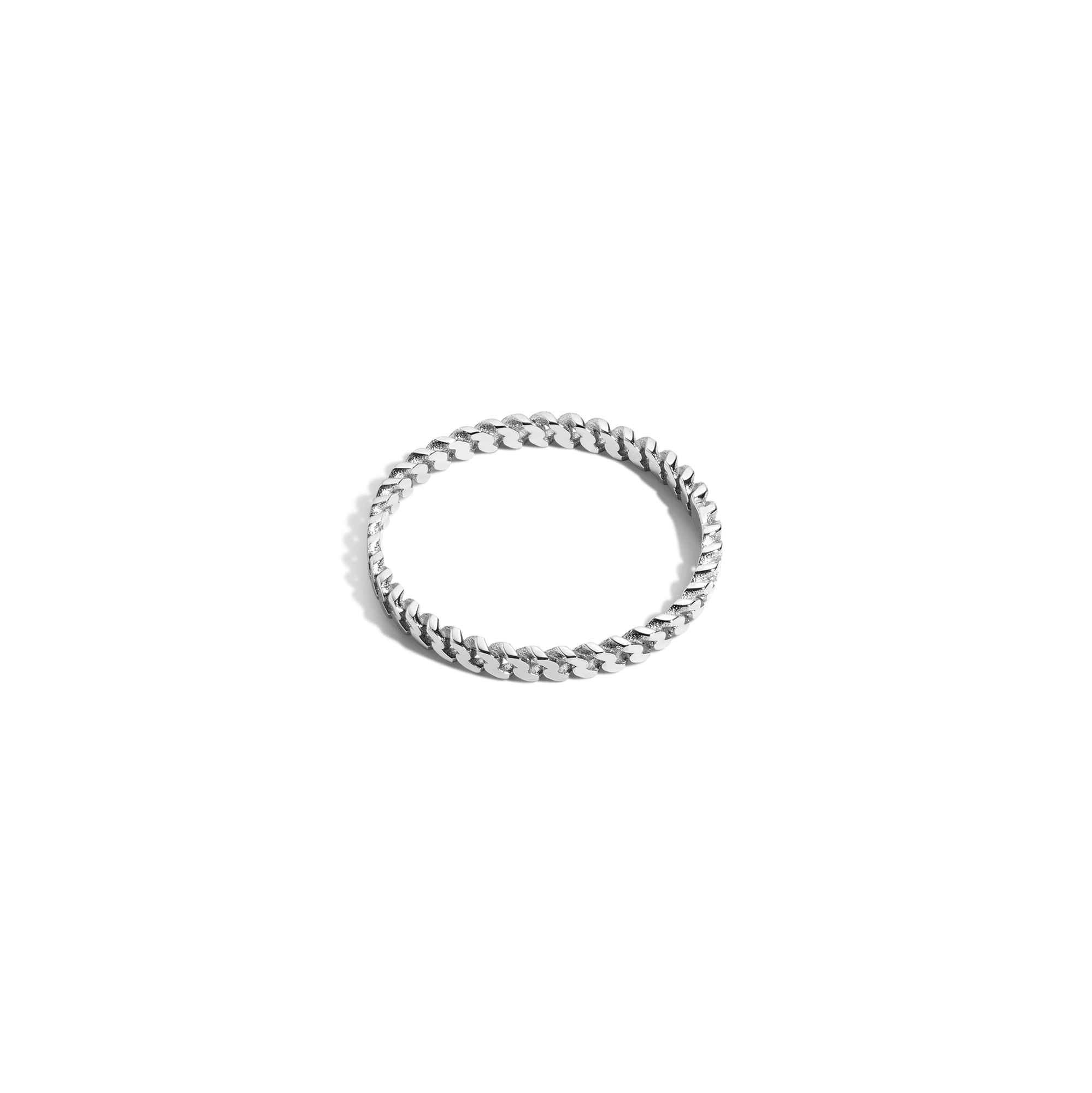 Skinny Love Me Knot Ring Vermeil White Gold 14K White Gold 18K White Gold