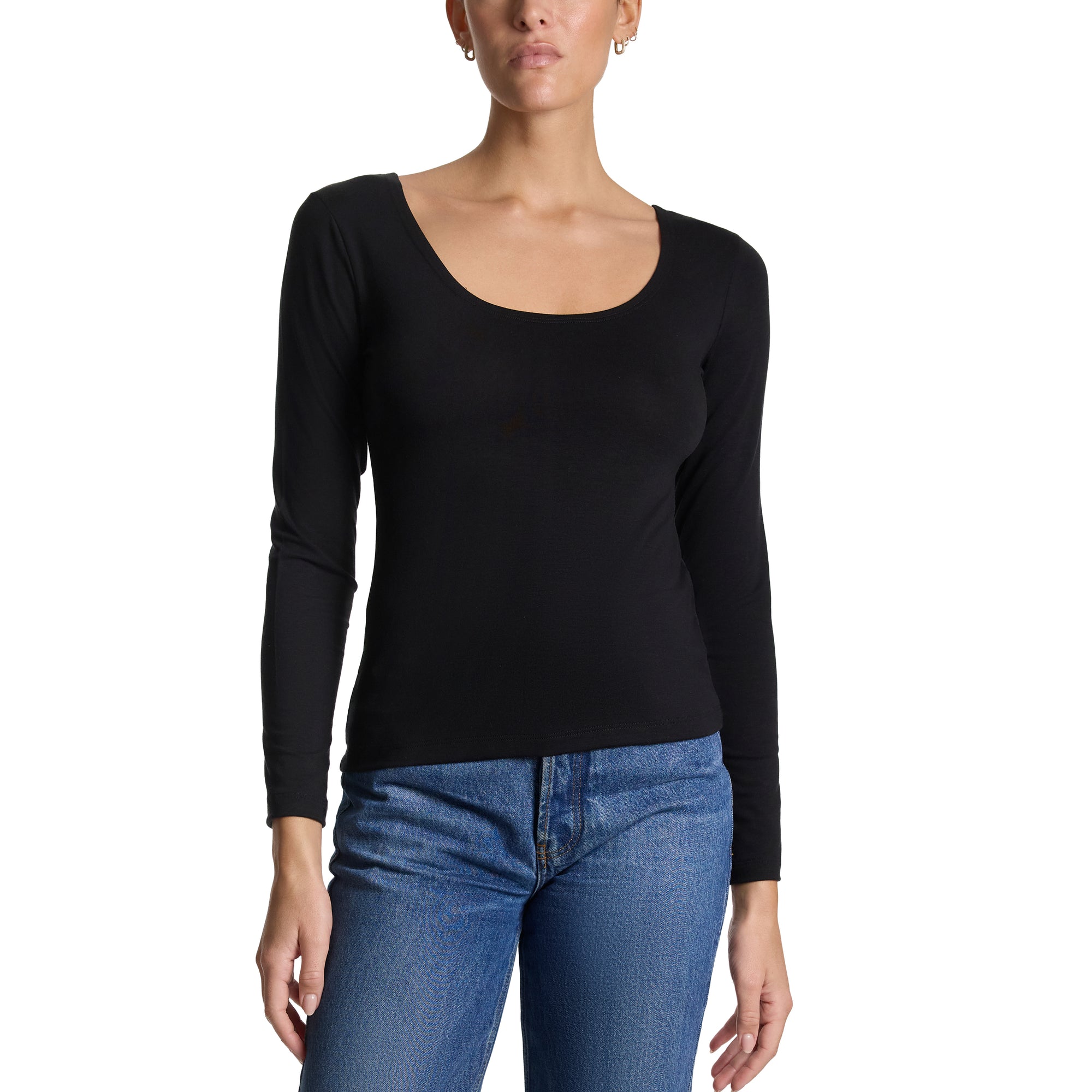 Eco Rx Long Sleeve Top - II | Black