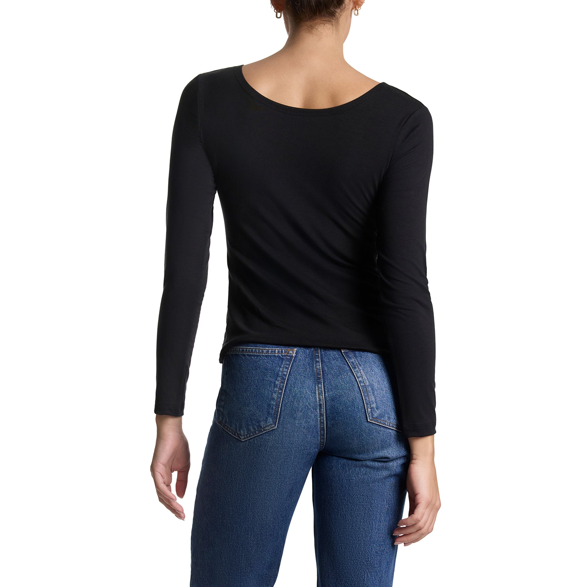 Eco Rx Long Sleeve Top - II | Black