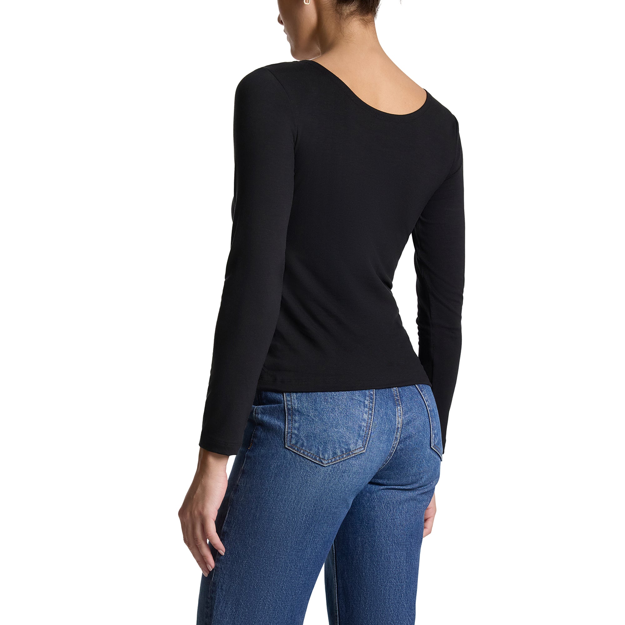 Eco Rx Long Sleeve Top - II | Black