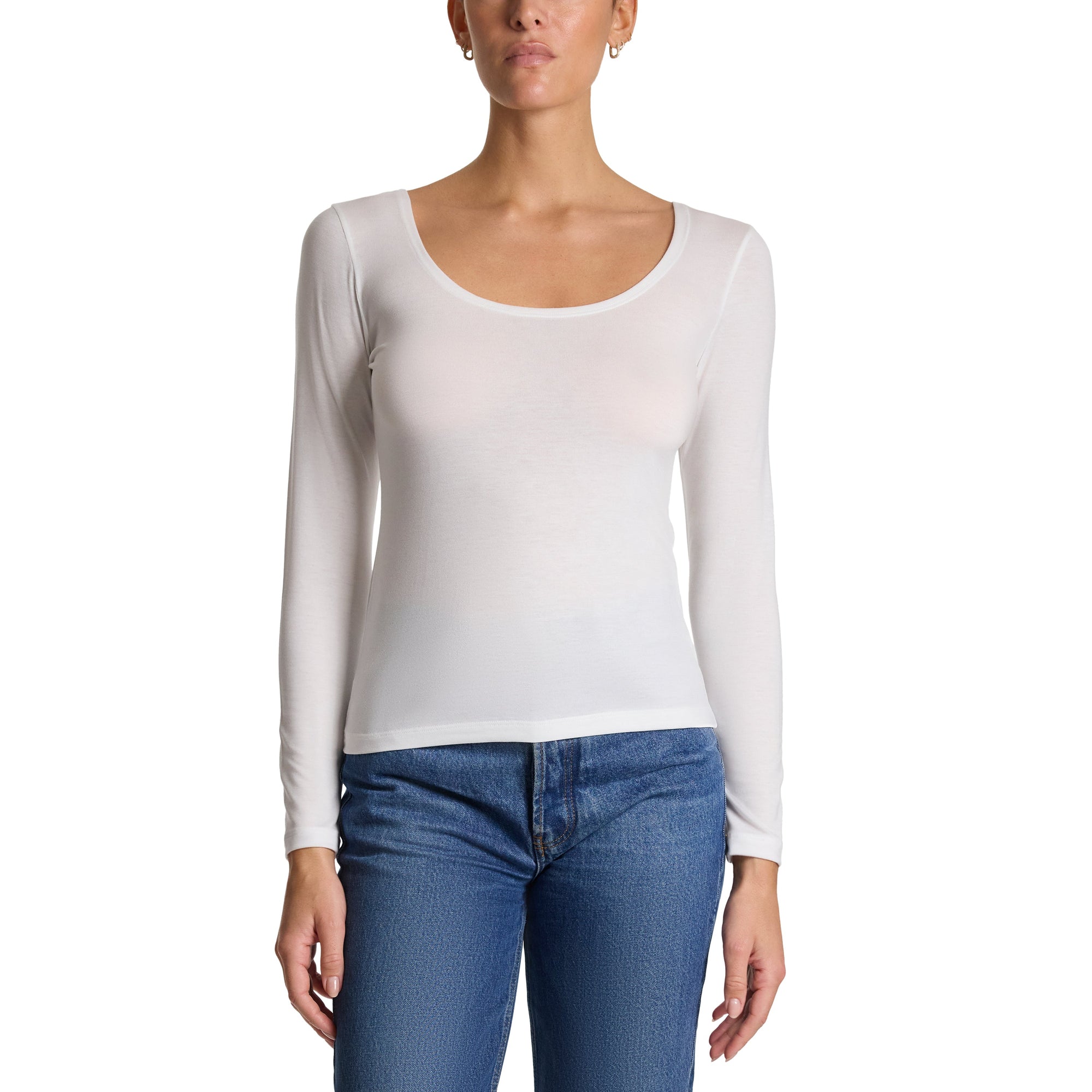 ECO RX Long Sleeve Top | I | White