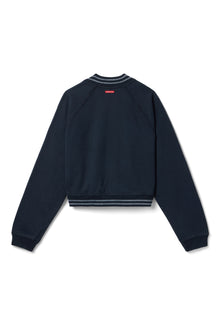 Women | Vintage Baseball Fleece Jacket | Past Midnight