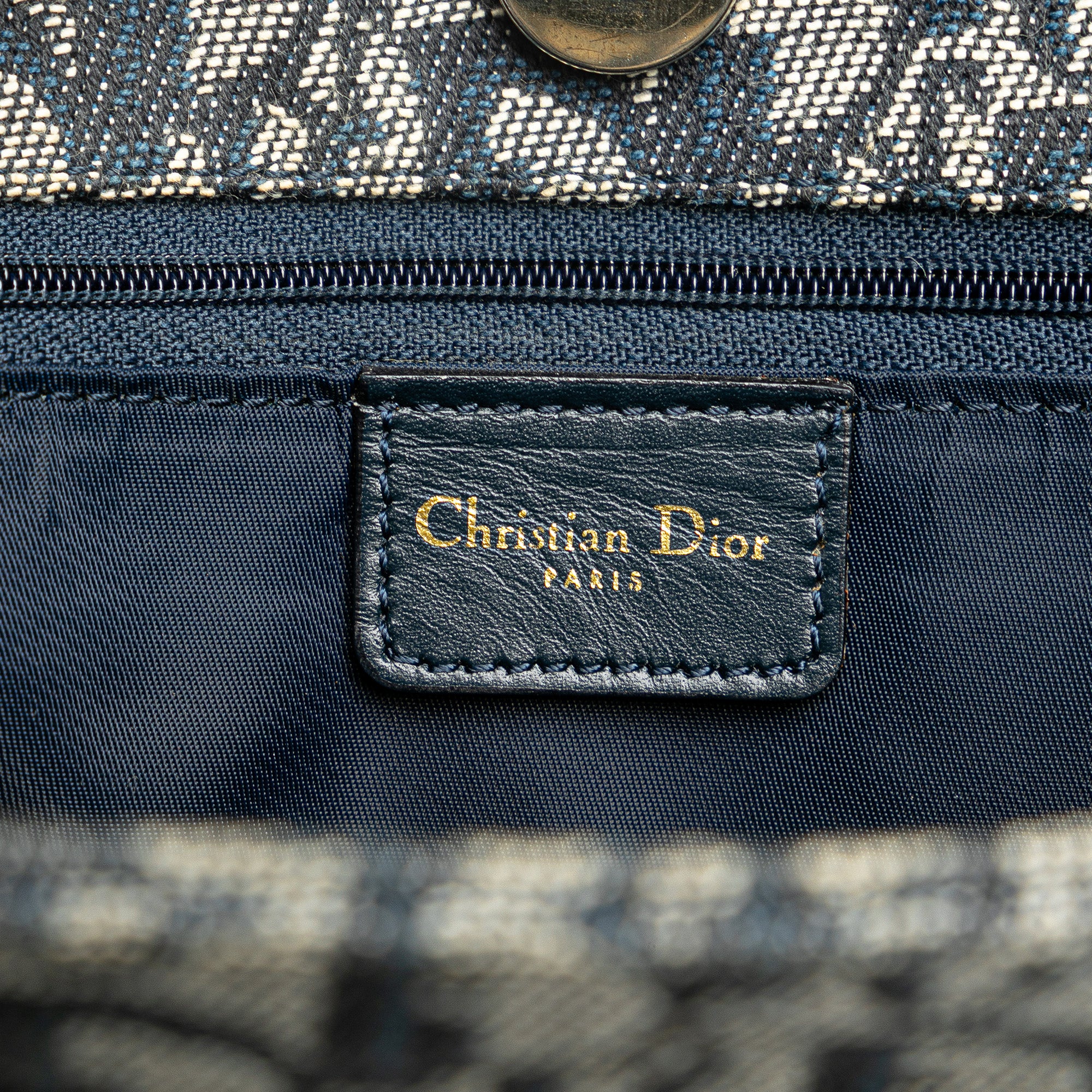 Dior | Pre-Owned Diorissimo Trotter Tote | Blue