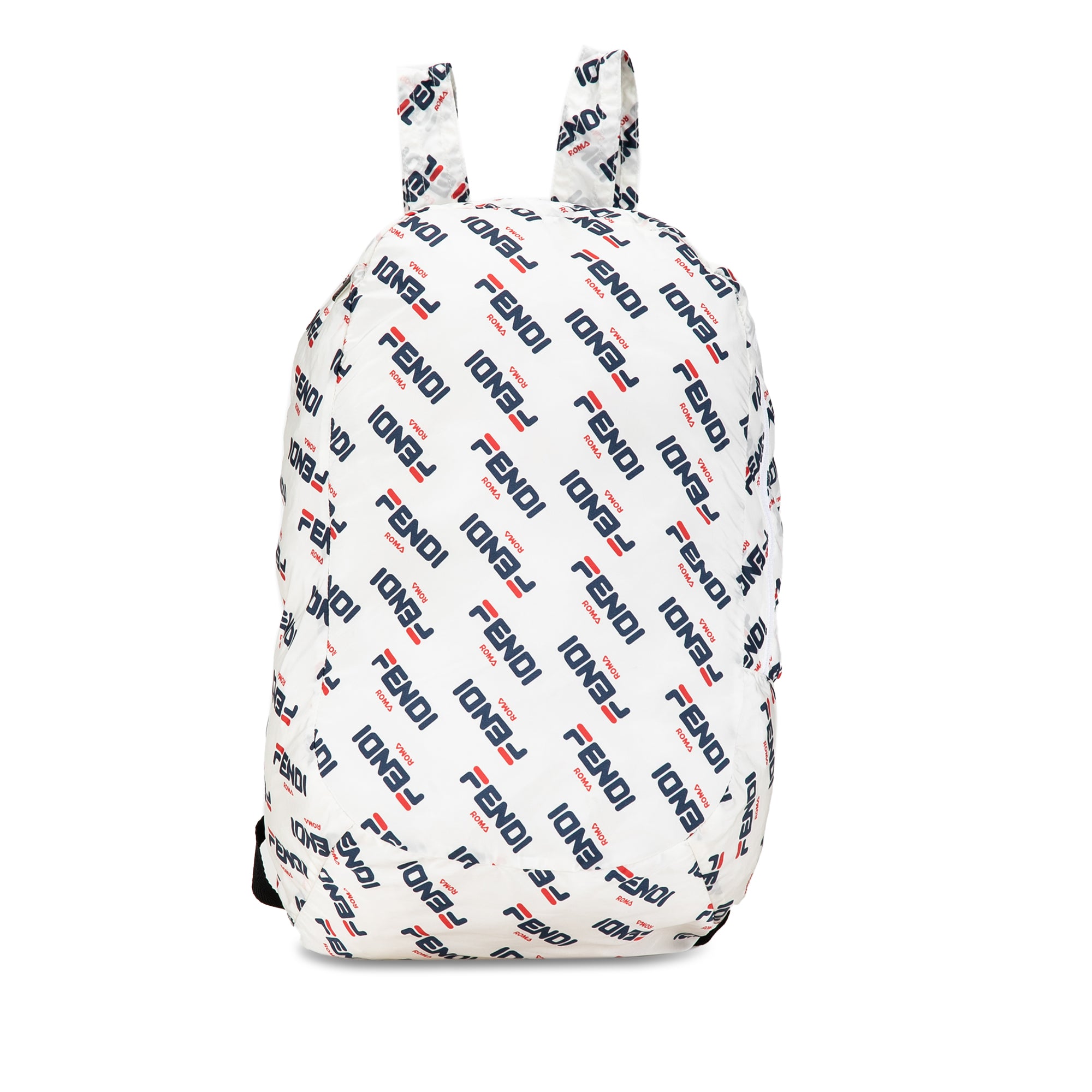 Fendi | Pre-Owned x Fila Mania Packable Backpack | White