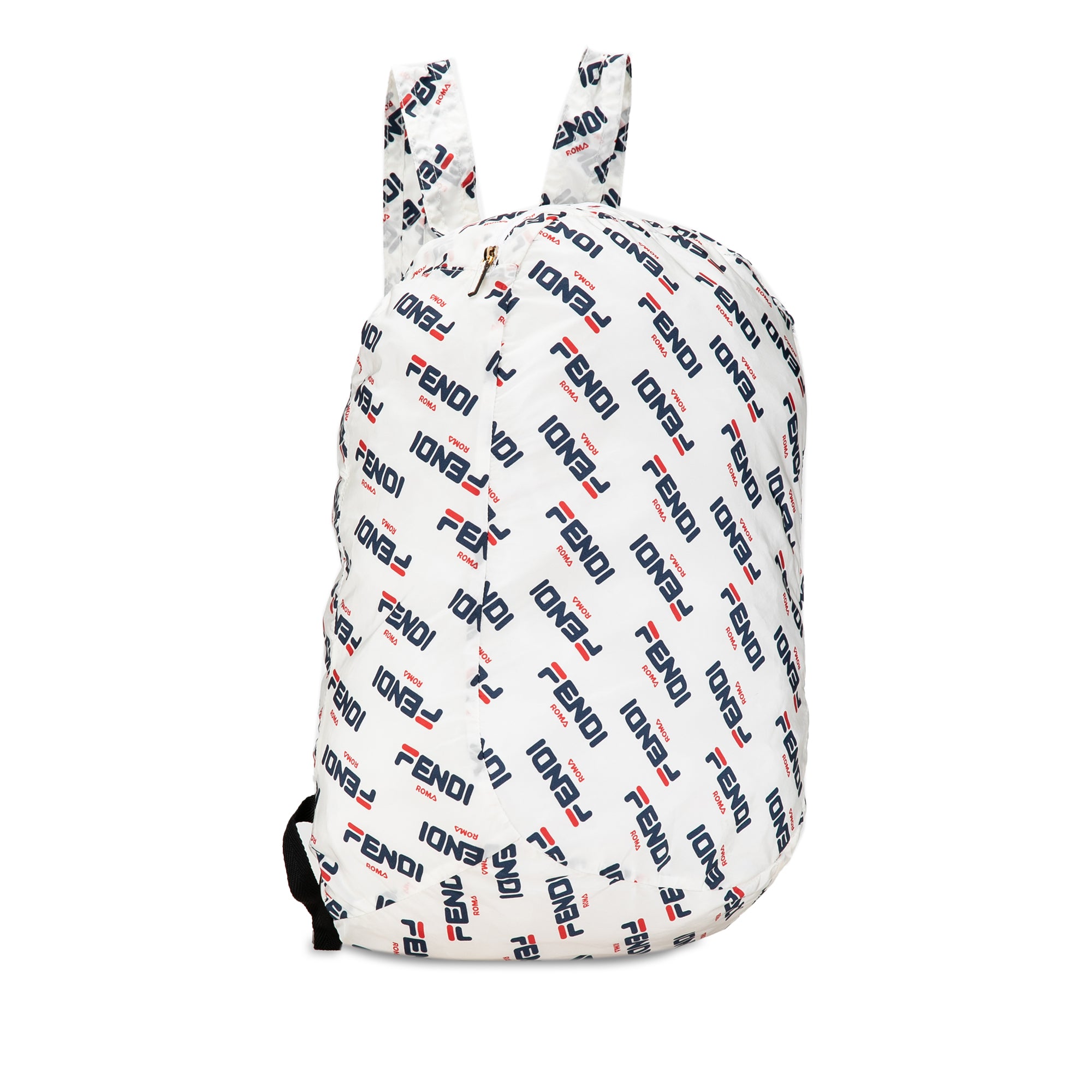 Fendi | Pre-Owned x Fila Mania Packable Backpack | White